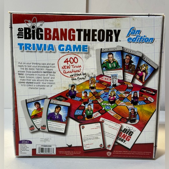 The Big Bang Theory Fan Edition Trivia Game - Picture 3 of 7